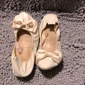 Ballerina flats. Skull detail